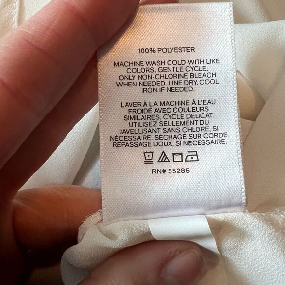 3 for $30! Express sheer long sleeve blouse. Size extra small - Picture 10 of 11